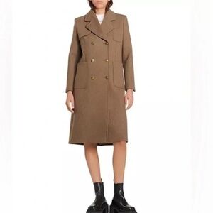 SANDRO New with tag
Coats SANDRO
Joshua double-breasted wool-blend felt …